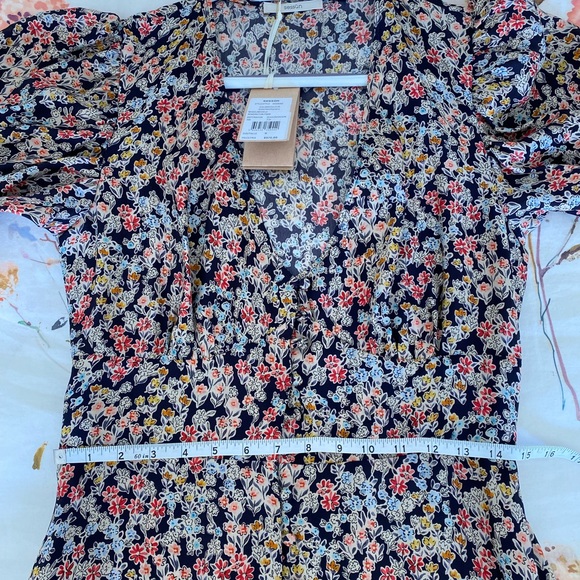 BNWT Sessun Silk Dress M - Picture 9 of 12